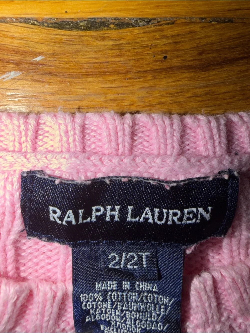 Ralph Lauren soft pink